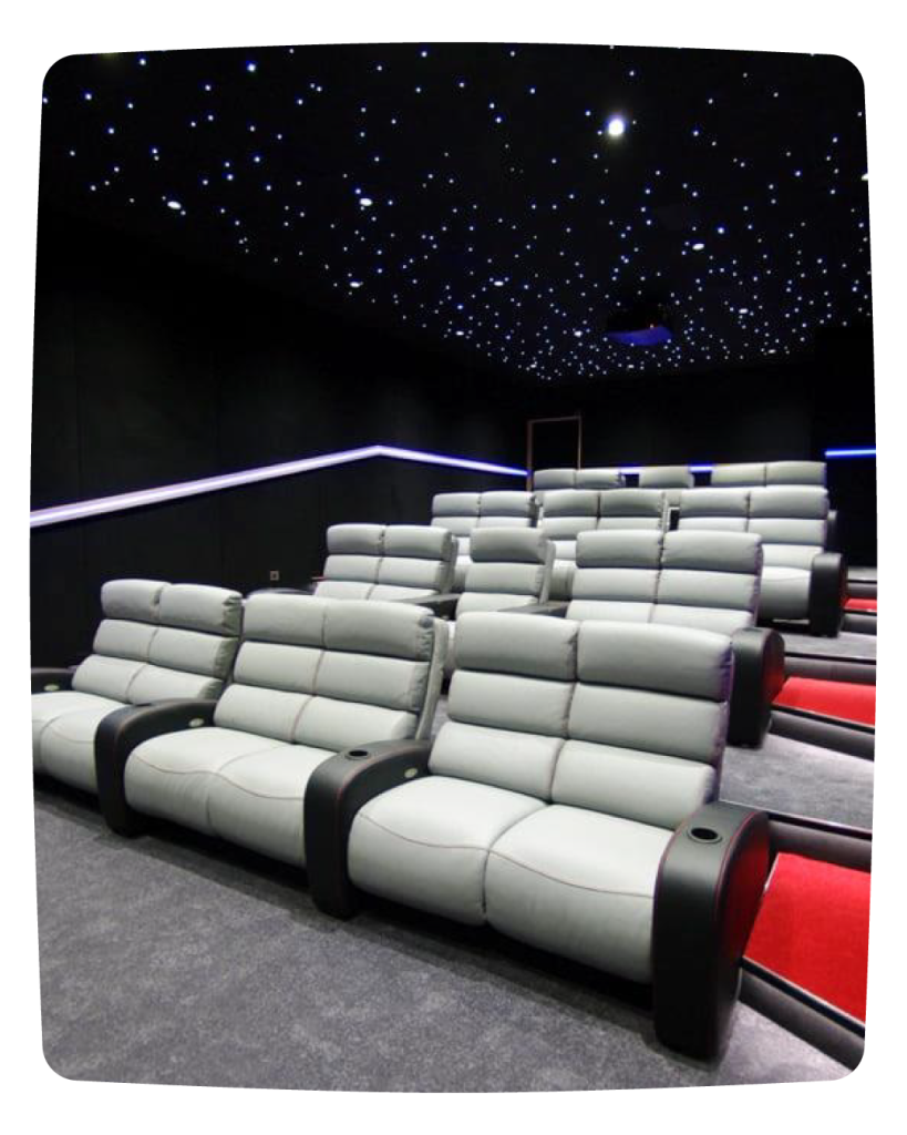 Ciel étoilé pour une expérience de cinéma immersive