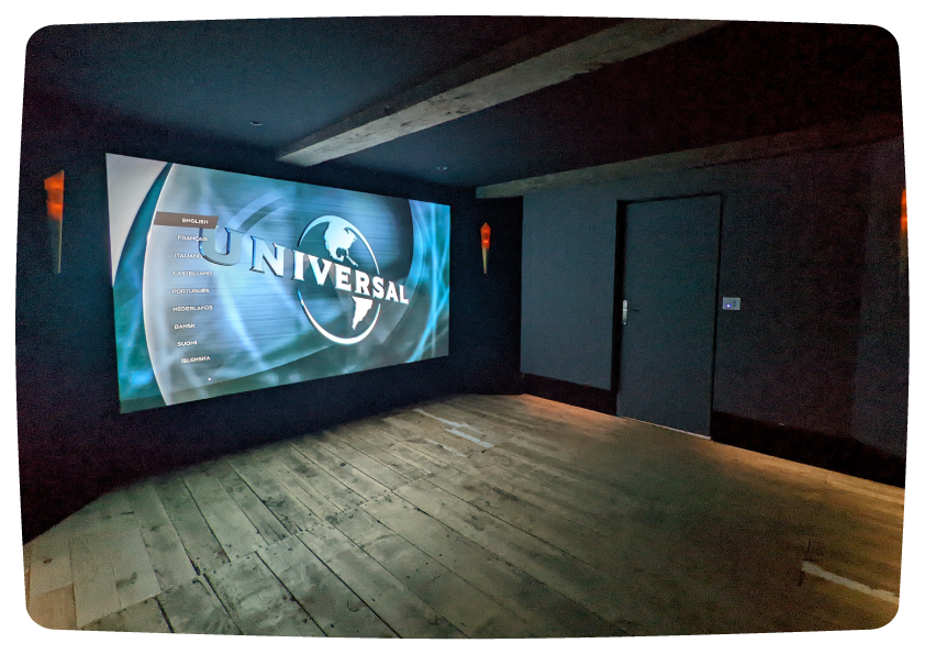 Salle home cinéma Harry Potter à Mont-de-Marsan