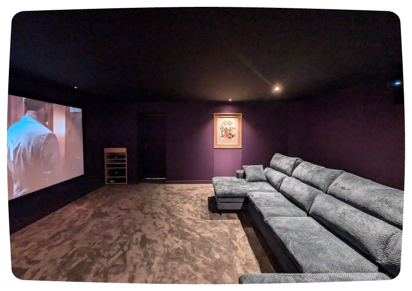 Salle home cinéma Joker à Lignan-de-Bordeaux