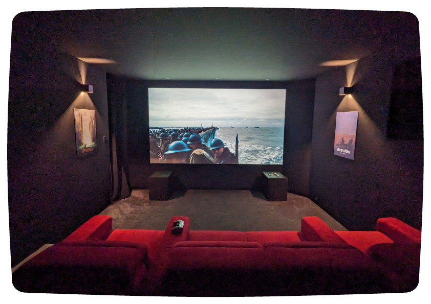 Salle de cinéma Lord Of The Rings