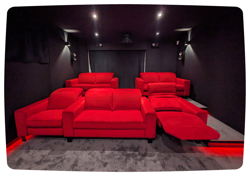 Home cinéma haut de gamme inspiré du Seigneur des Anneaux
