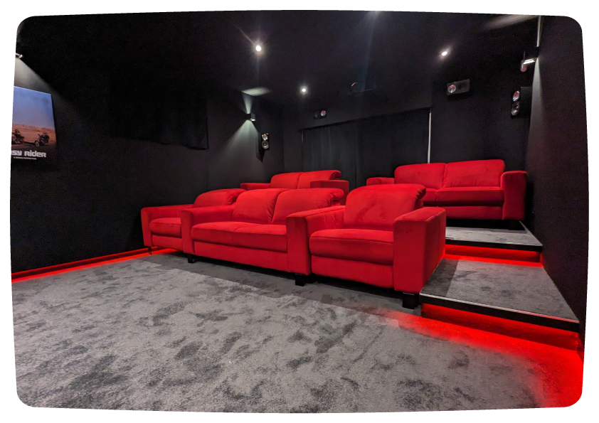 Salle de cinéma privée sur mesure à Bordeaux