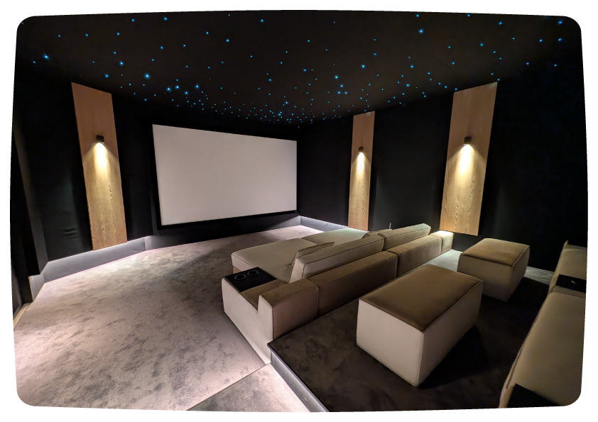 Salle de cinéma Le Comte de Monte-Cristo