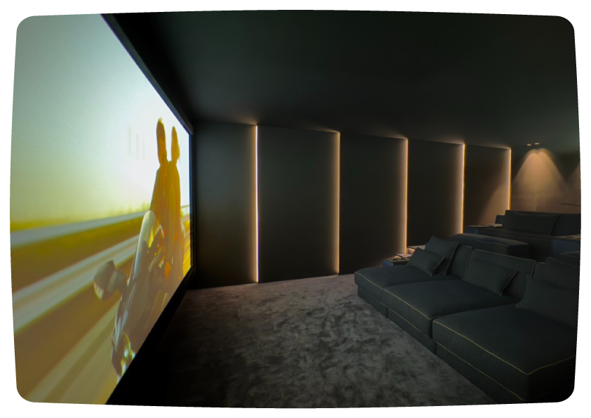 Salle de cinéma Black Panther