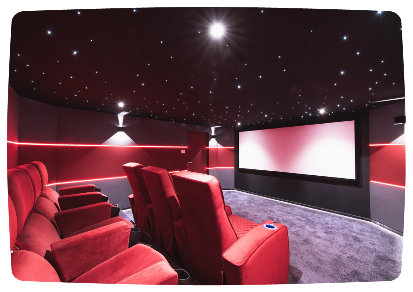 Salle de cinéma The Italian Job