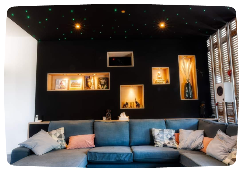 Home cinéma haut de gamme inspiré de Top Gun à Bordeaux